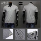 CAMISA POLO HUGO BOSS CINZA