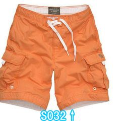 BERMUDA CARGO ABERCROMBIE LARANJA