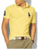 CAMISA POLO RALPH LAUREN AMARELA