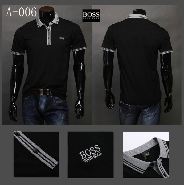 CAMISA POLO HUGO BOSS PRETA