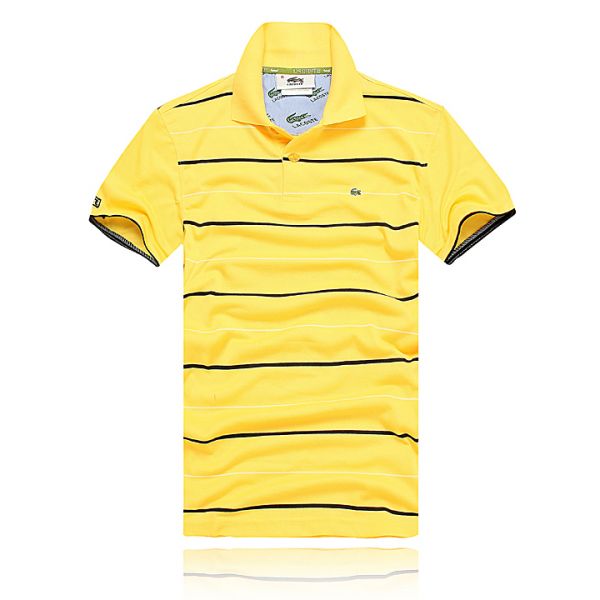 CAMISA POLO LACOSTE AMARELA