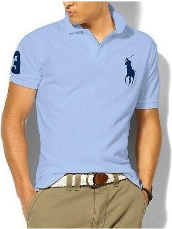 CAMISA POLO RALPH LAUREN AZUL CLARA